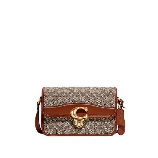 coach Studio Shoulder Bag In Signature Jacquard